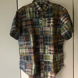 Ralph Lauren Men's Patchwork Plaid Shirt - Multicolor